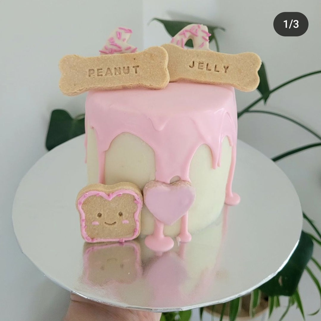 Doggie Birthday Cake