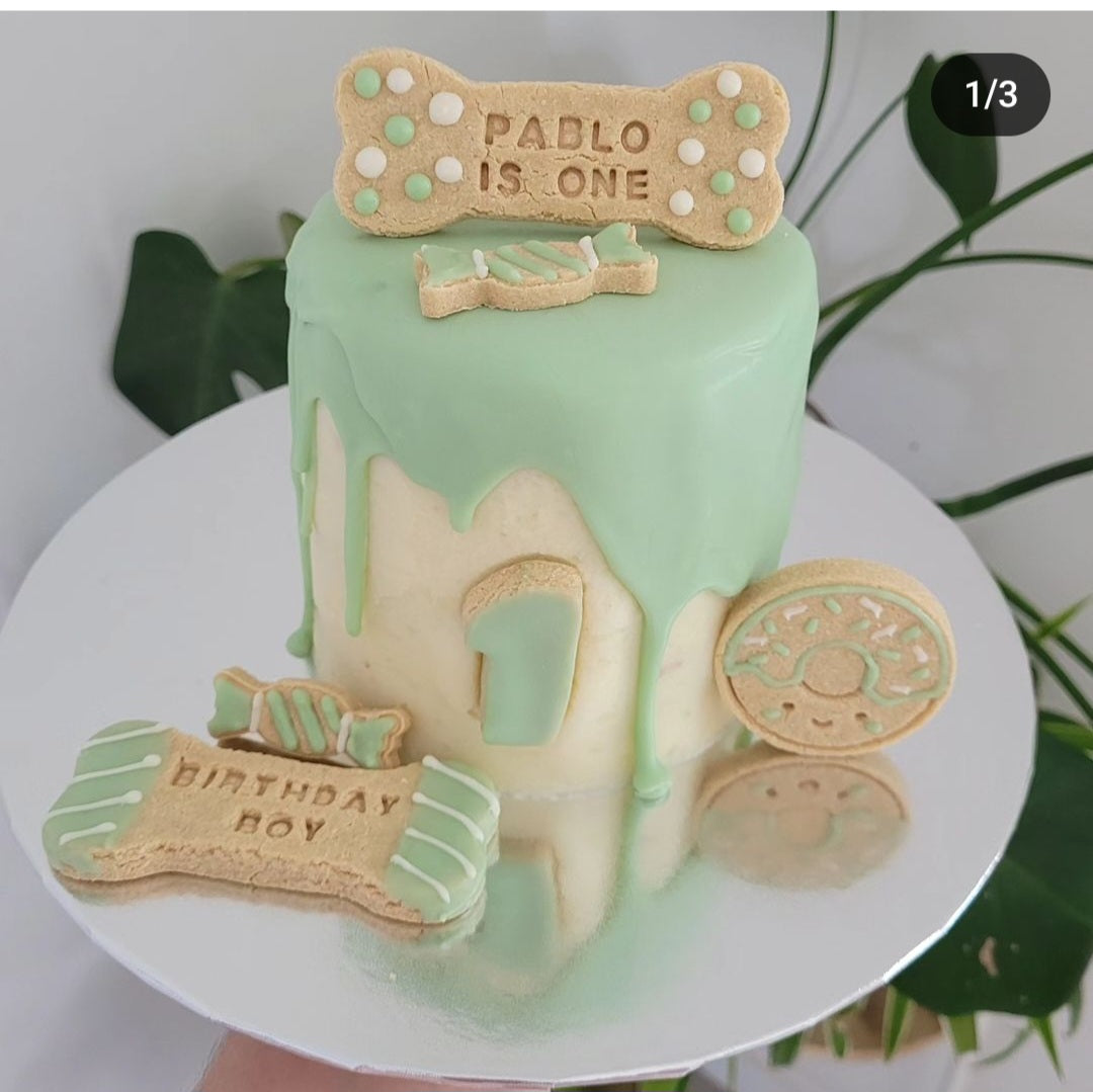 Doggie Birthday Cake