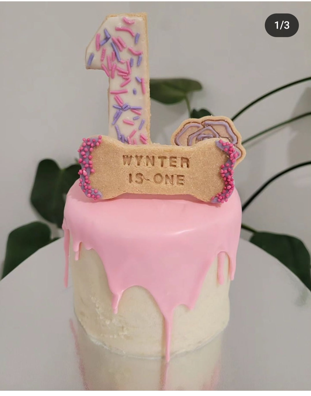 Doggie Birthday Cake